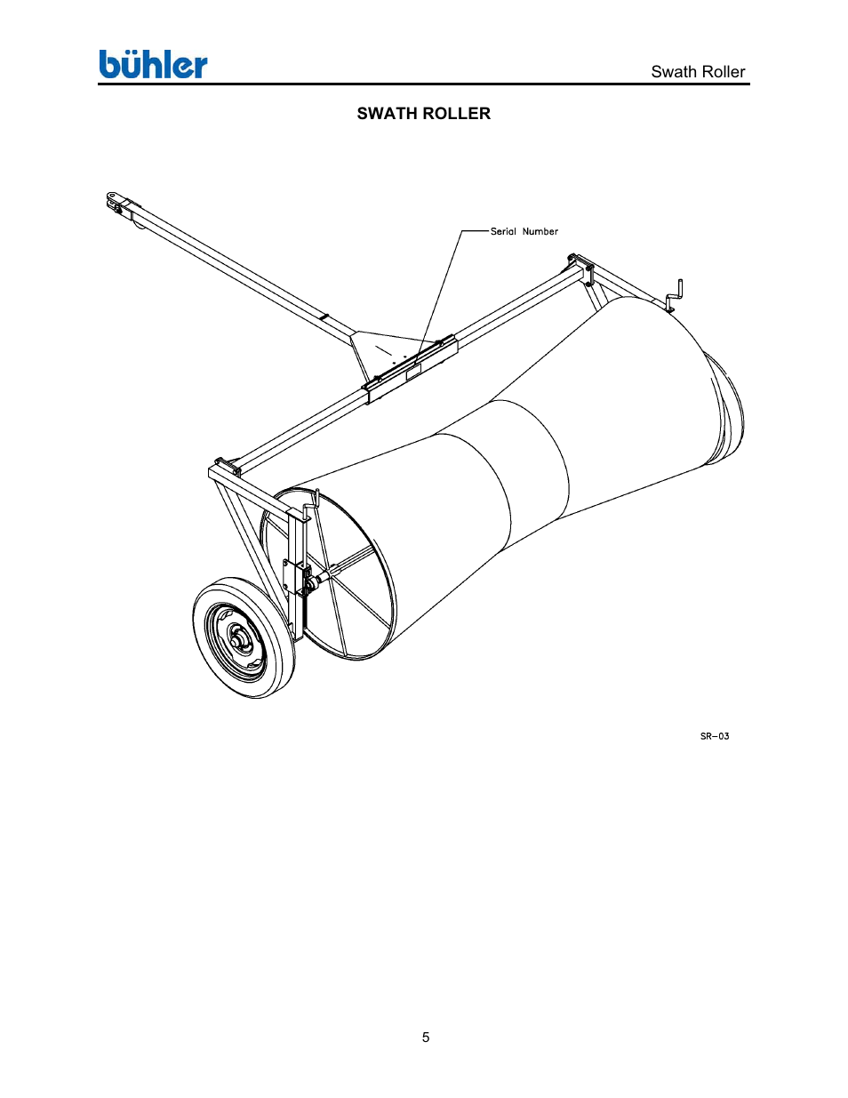 Buhler Swath Roller FK358 User Manual | Page 8 / 20