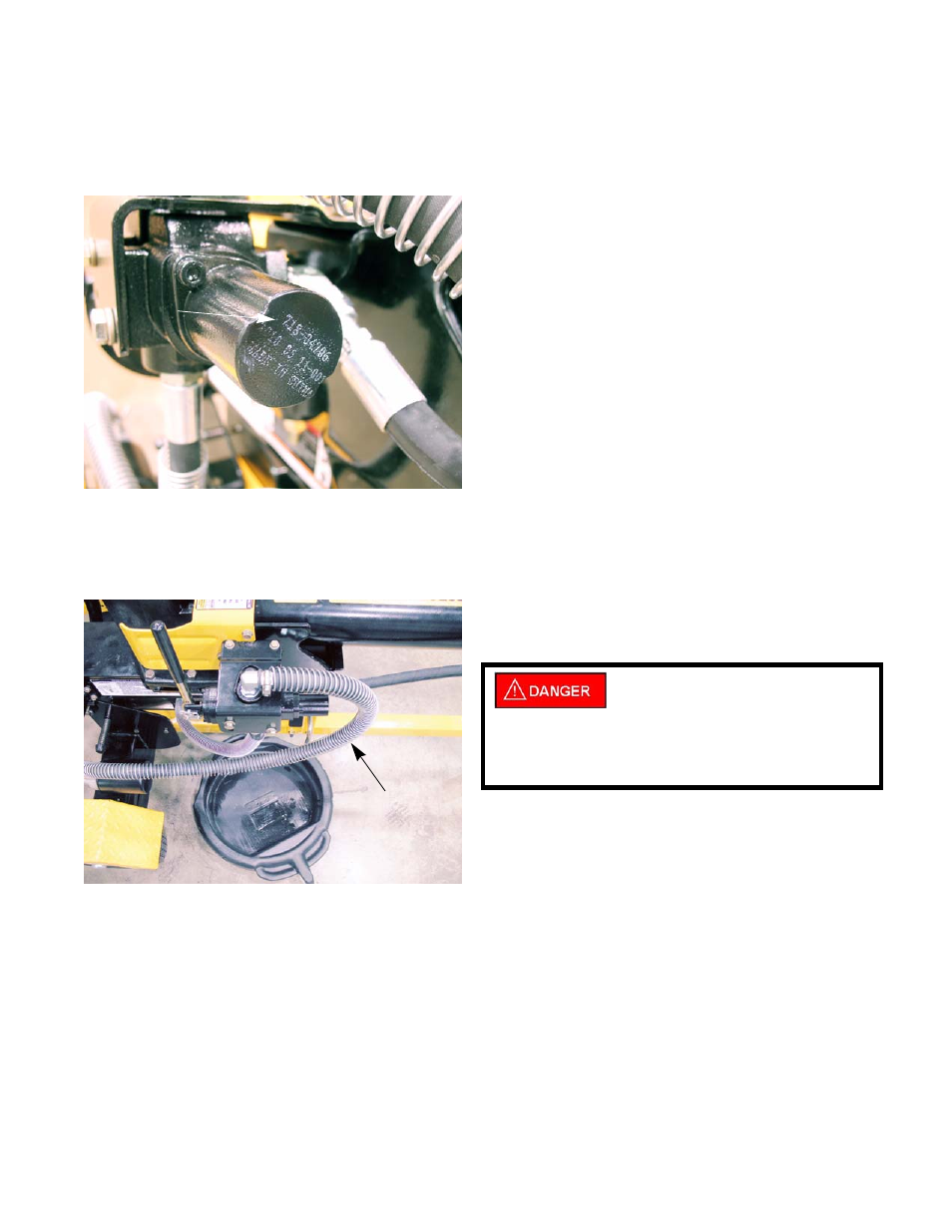 Chapter 4: control valve, Control valve removal/replacement | Cub Cadet U-Channel Beam Style User Manual | Page 35 / 72