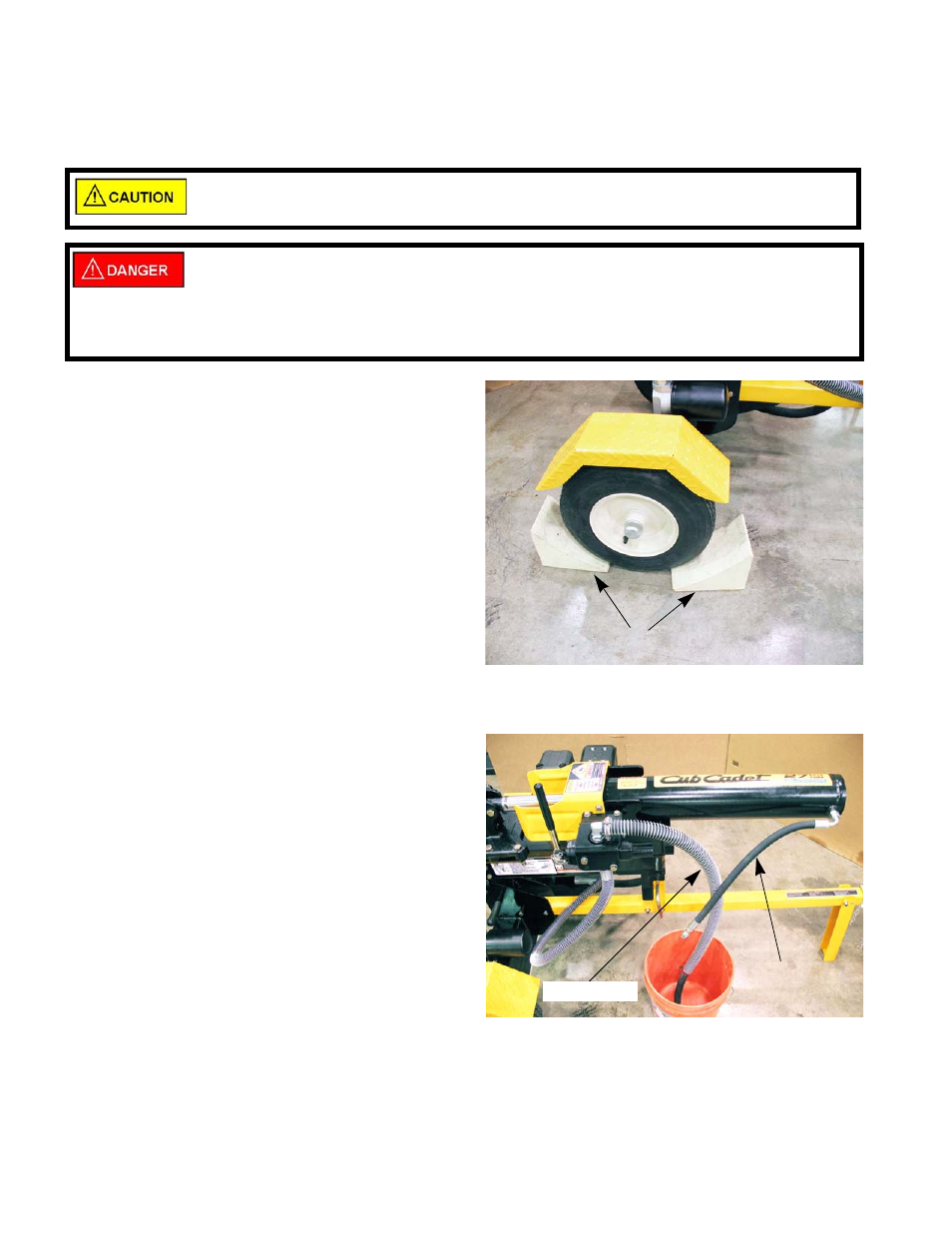 2010 log splitters | Cub Cadet U-Channel Beam Style User Manual | Page 44 / 72