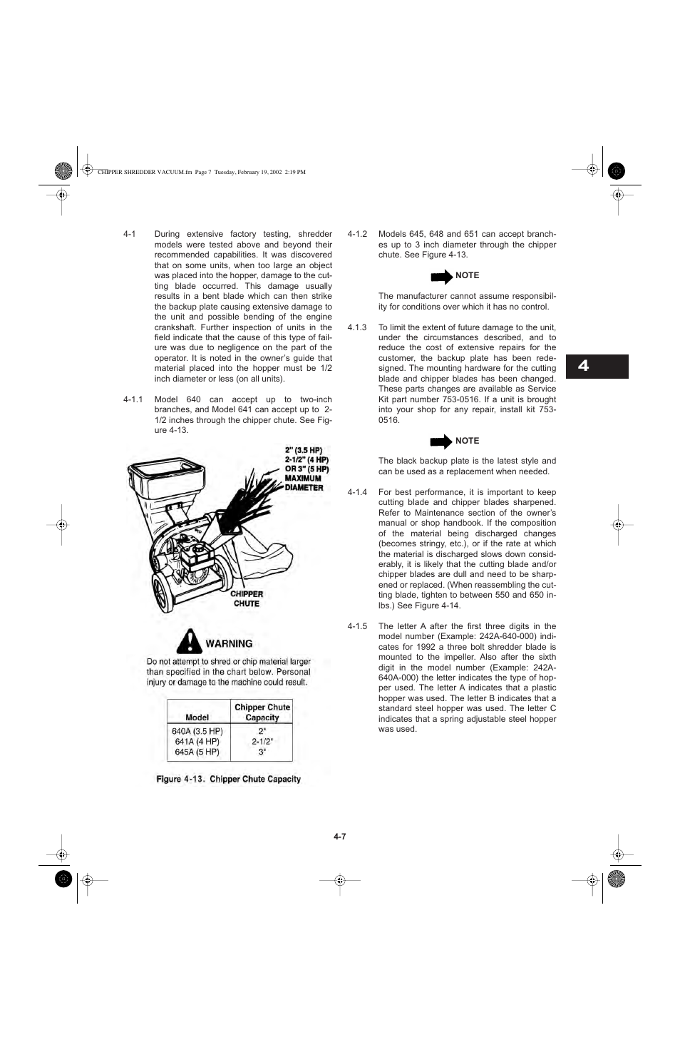 Cub Cadet I-Beam Style User Manual | Page 116 / 287