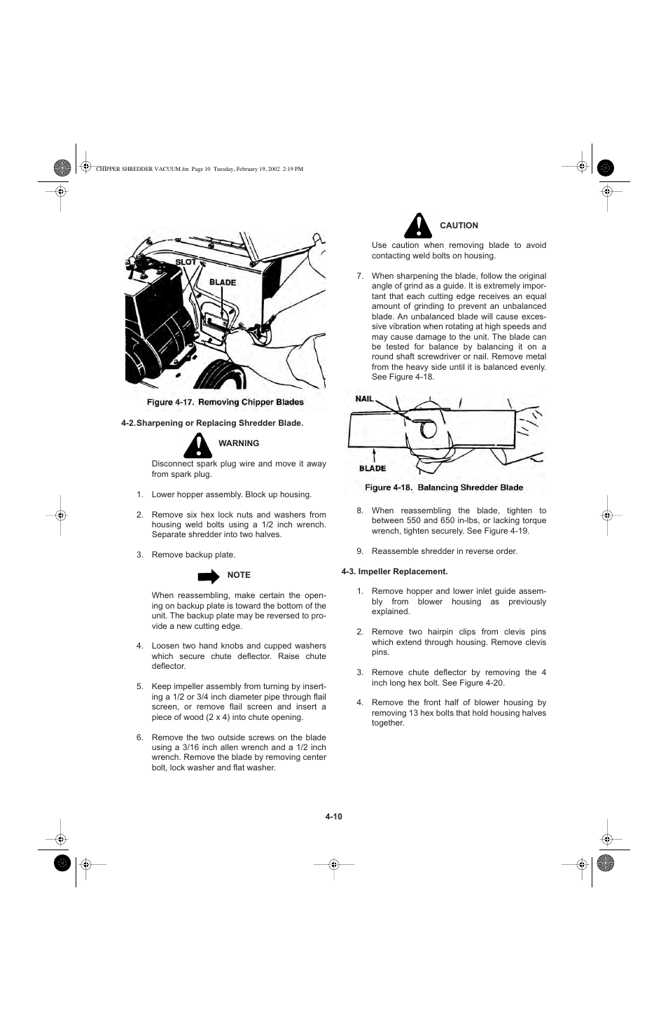 Cub Cadet I-Beam Style User Manual | Page 119 / 287