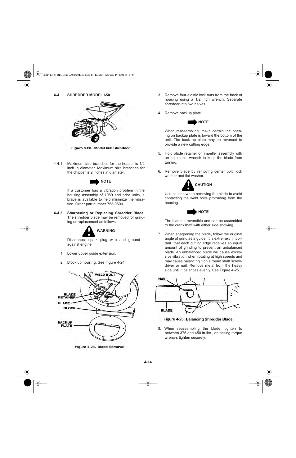 Cub Cadet I-Beam Style User Manual | Page 123 / 287