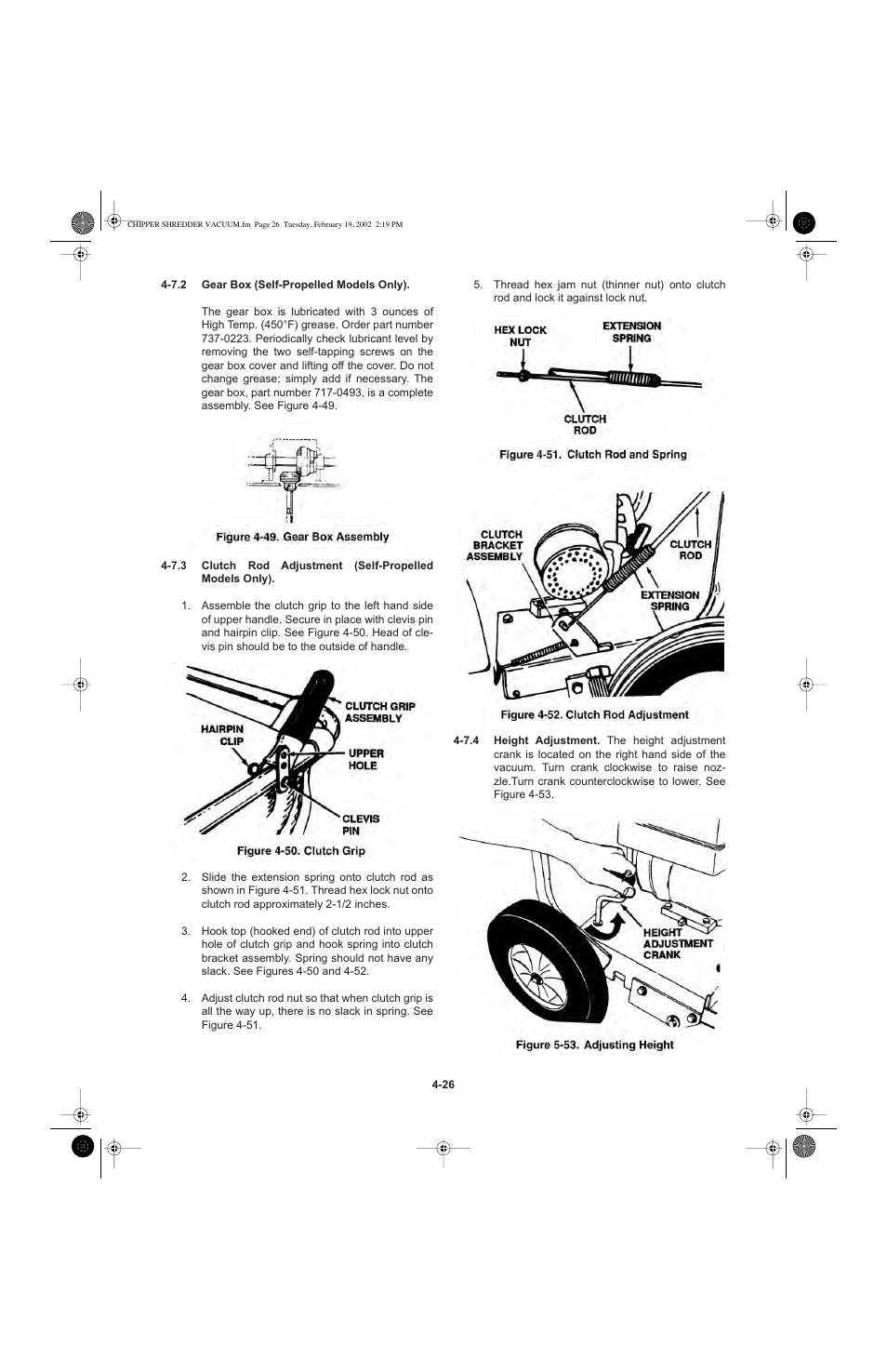 Cub Cadet I-Beam Style User Manual | Page 135 / 287