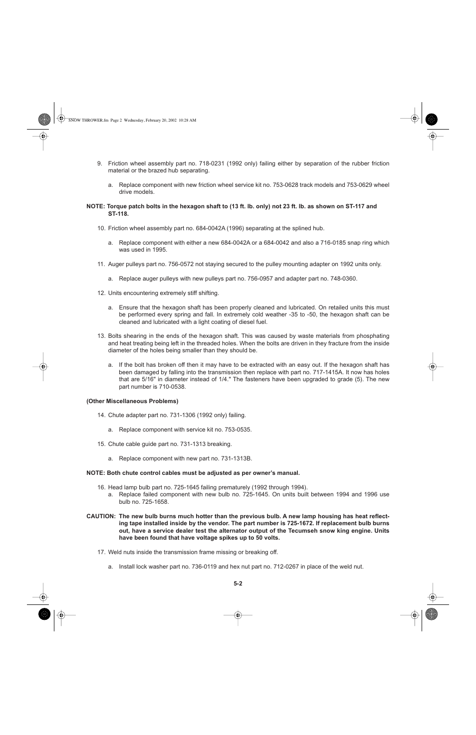 Cub Cadet I-Beam Style User Manual | Page 141 / 287