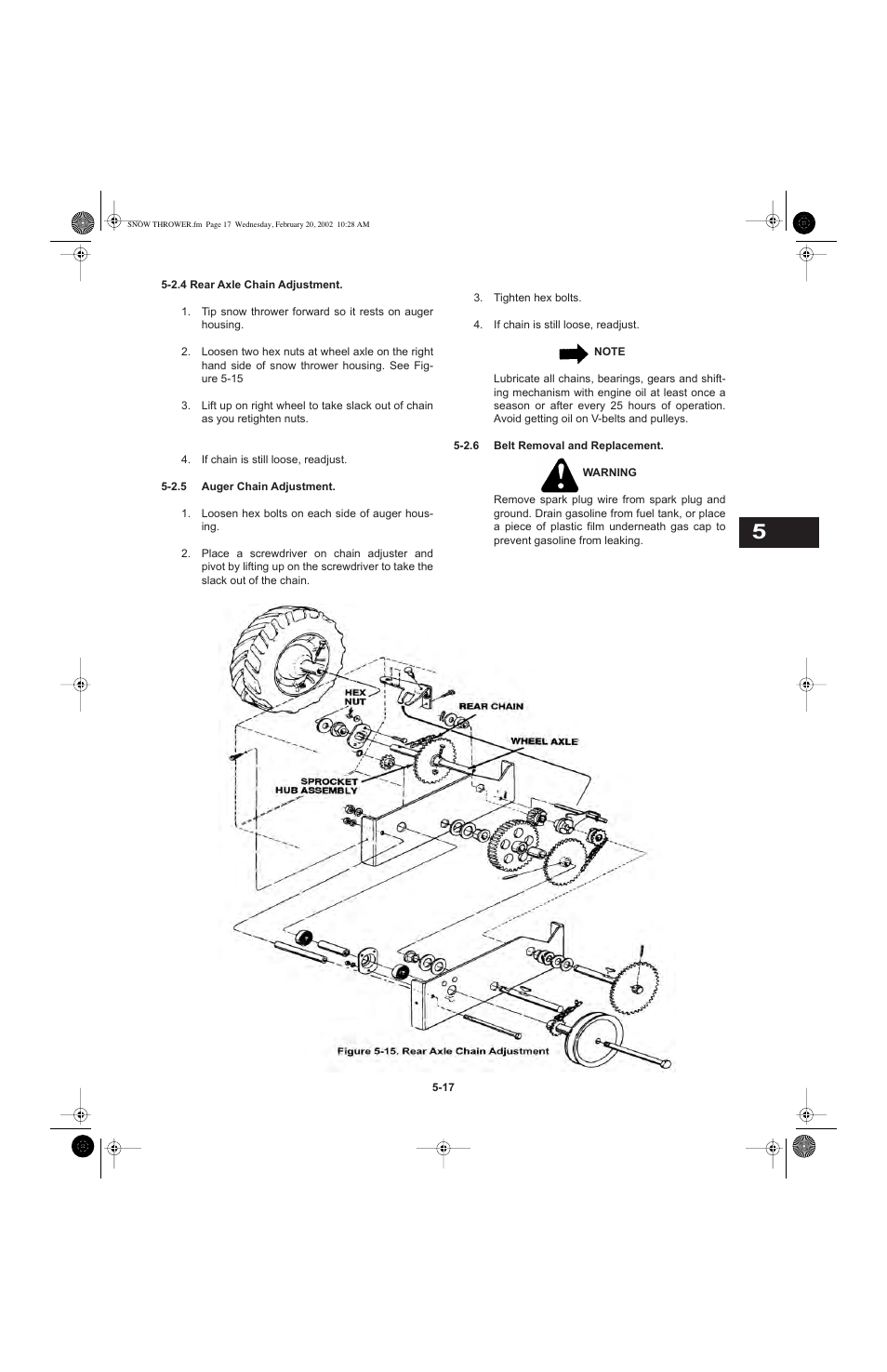 Cub Cadet I-Beam Style User Manual | Page 156 / 287