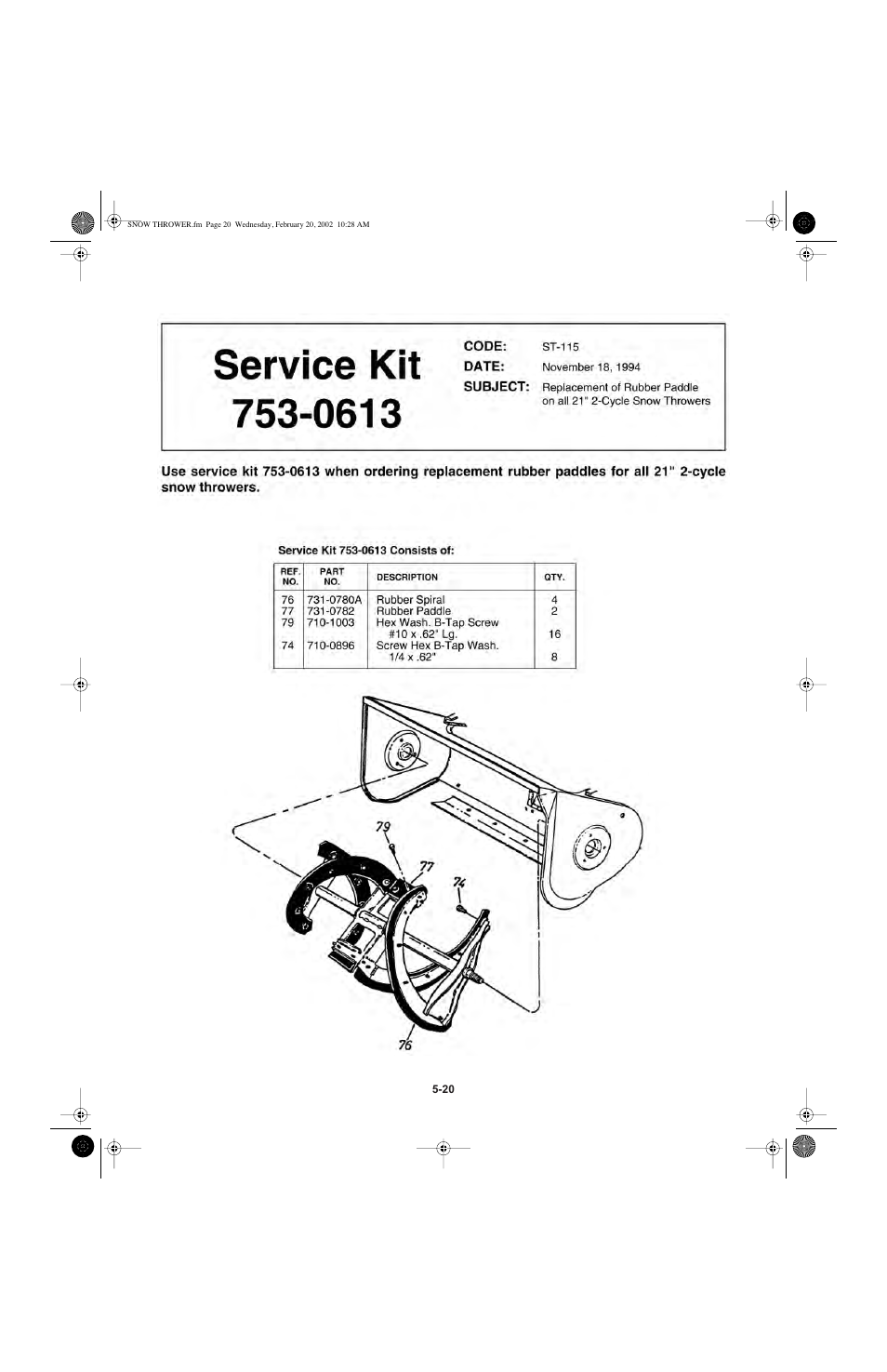 Cub Cadet I-Beam Style User Manual | Page 159 / 287