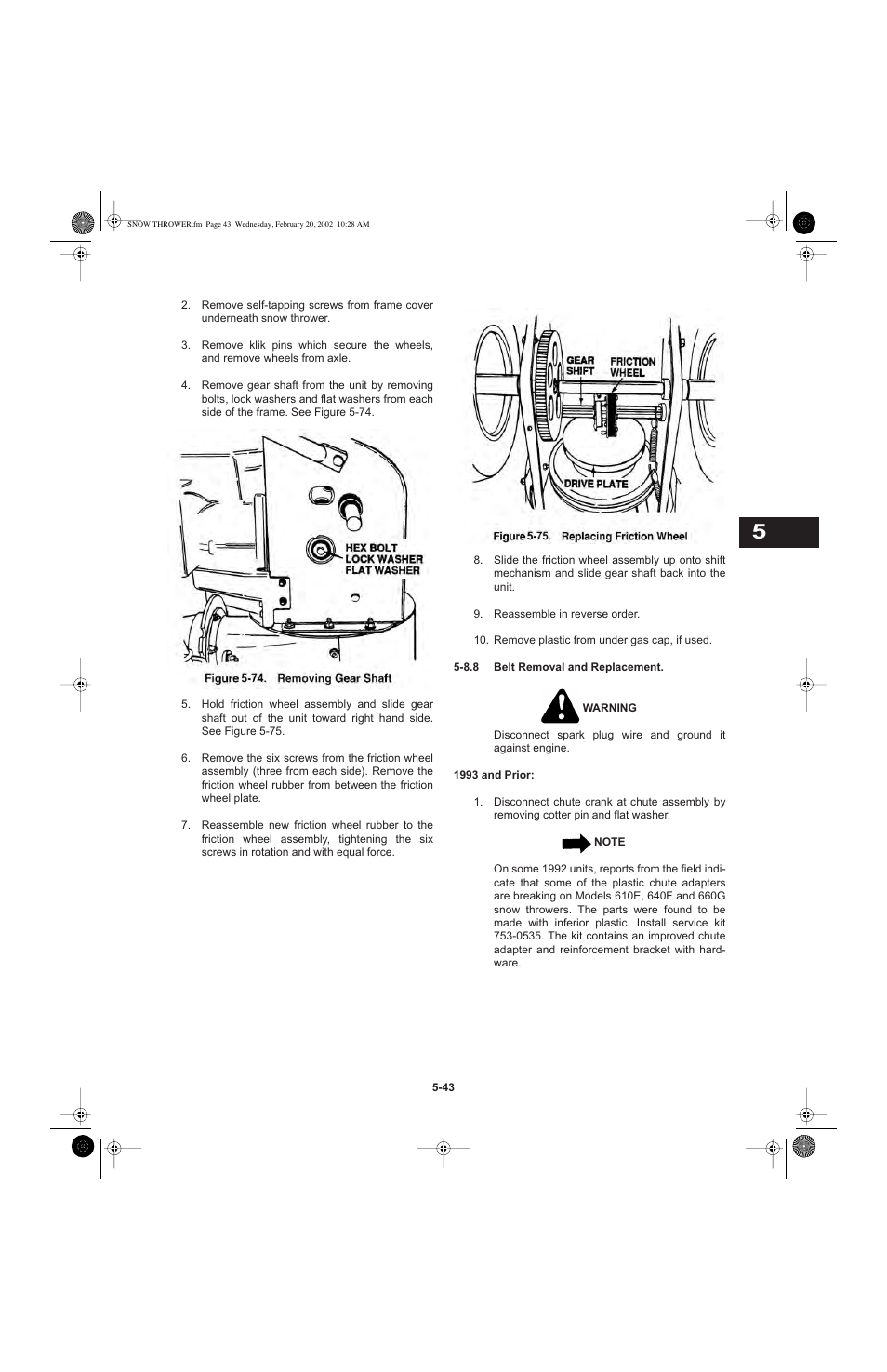 Cub Cadet I-Beam Style User Manual | Page 182 / 287