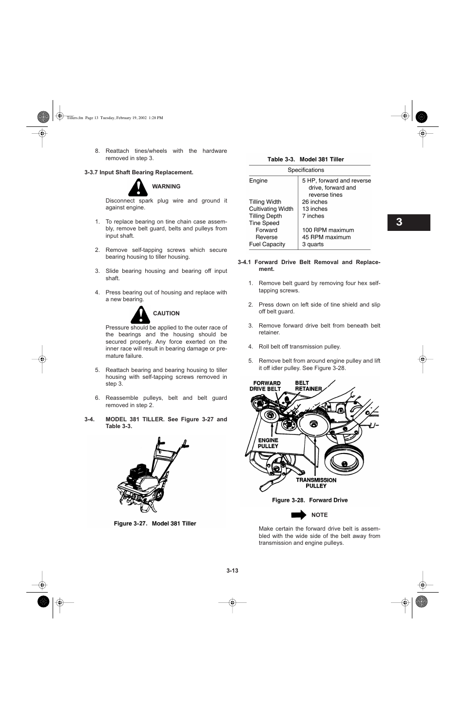 Cub Cadet I-Beam Style User Manual | Page 28 / 287