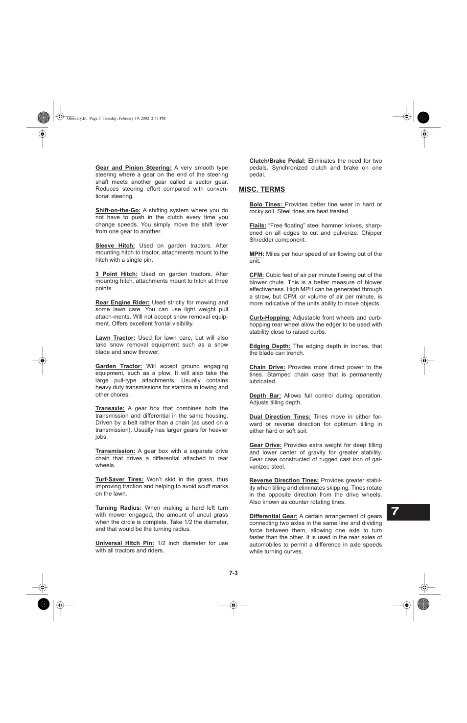 Cub Cadet I-Beam Style User Manual | Page 284 / 287