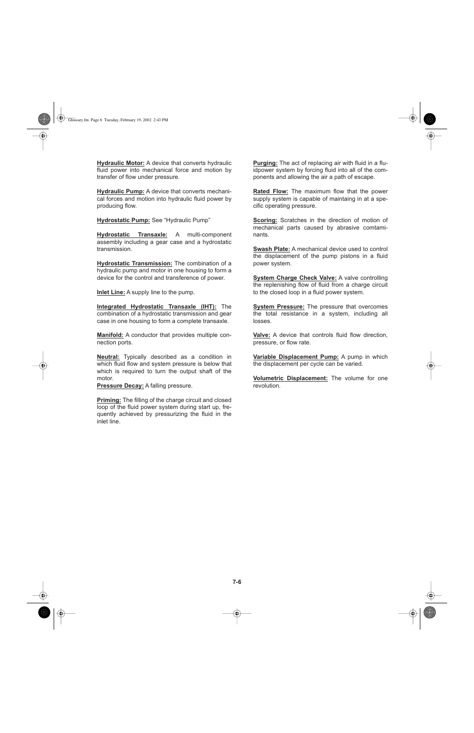 Cub Cadet I-Beam Style User Manual | Page 287 / 287