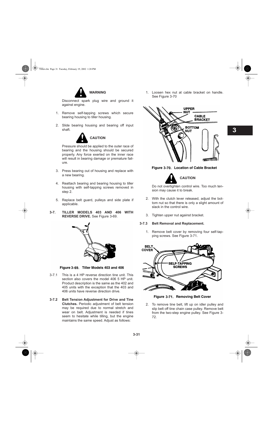 Cub Cadet I-Beam Style User Manual | Page 49 / 287