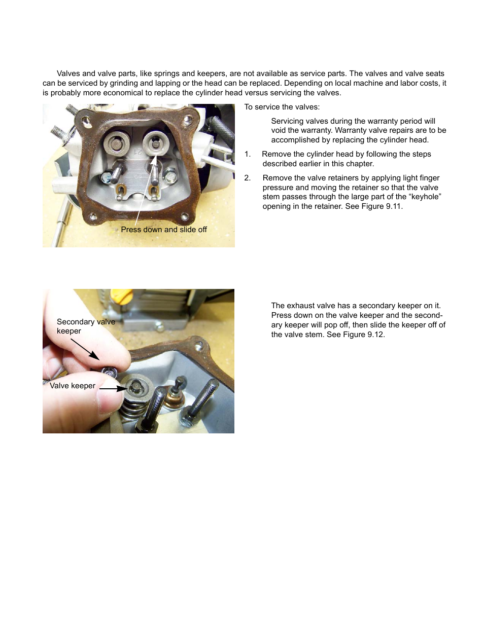 Valves | Cub Cadet MTD 70 Series User Manual | Page 103 / 134