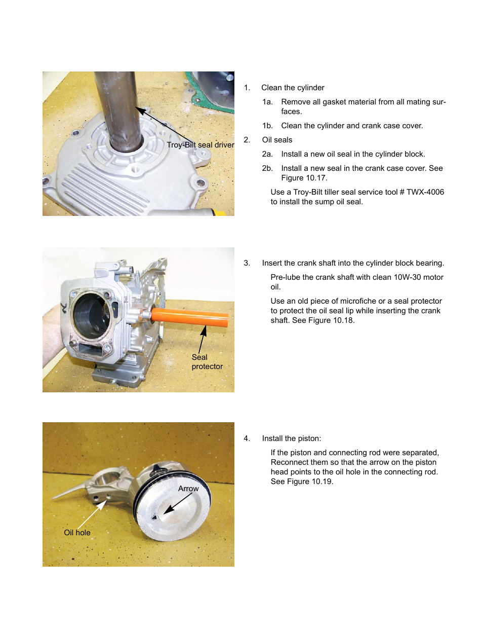 Reassembly | Cub Cadet MTD 70 Series User Manual | Page 117 / 134