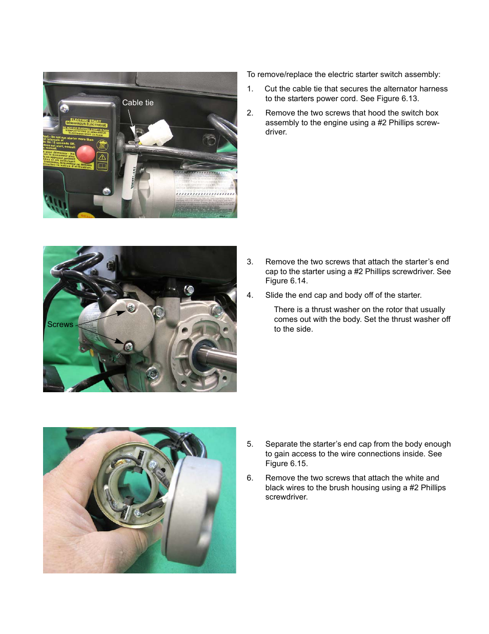 Electric starter switch | Cub Cadet MTD 70 Series User Manual | Page 81 / 134