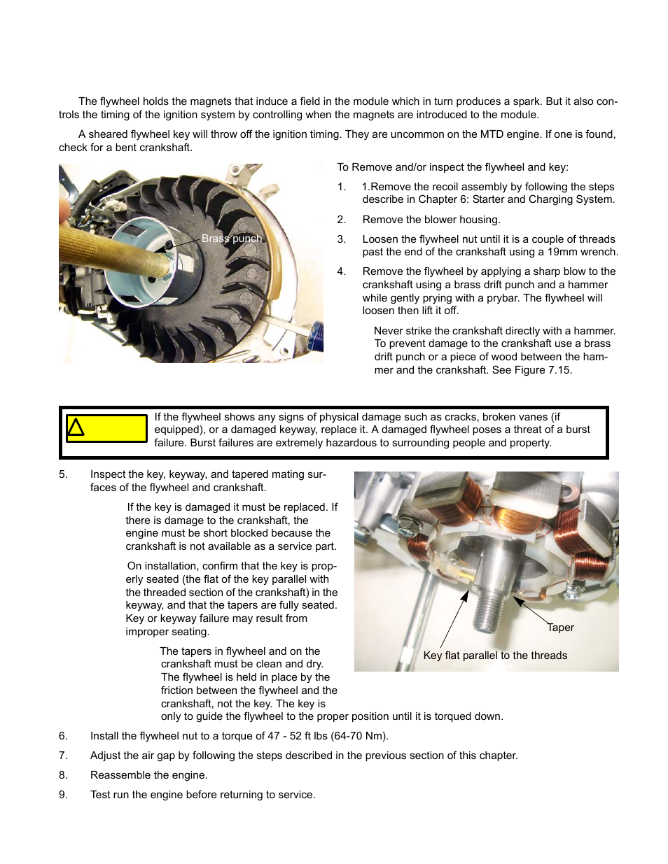 Flywheel | Cub Cadet MTD 70 Series User Manual | Page 93 / 134