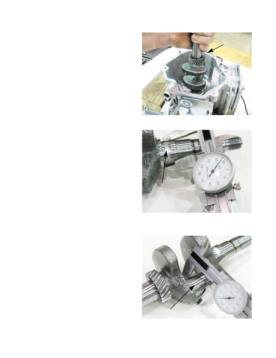 Crank shaft inspection | Cub Cadet MTD 70 Series User Manual | Page 118 / 142
