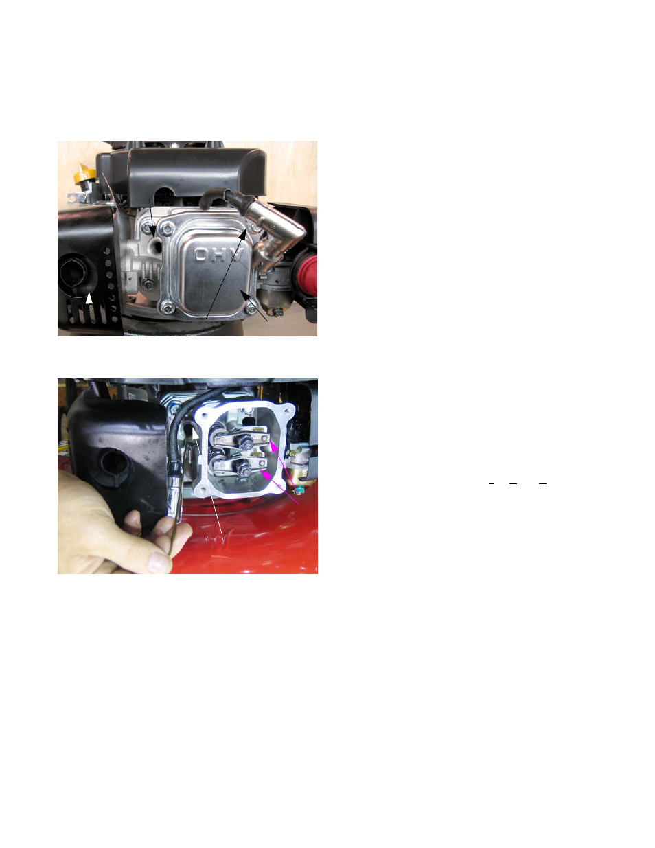 Valve lash | Cub Cadet MTD 70 Series User Manual | Page 19 / 142