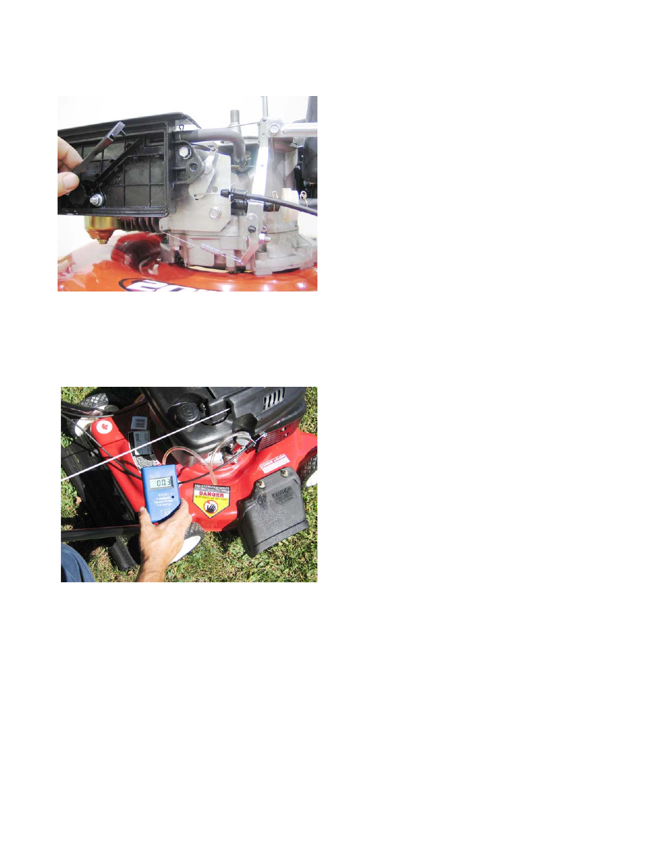 Pcv testing | Cub Cadet MTD 70 Series User Manual | Page 33 / 142