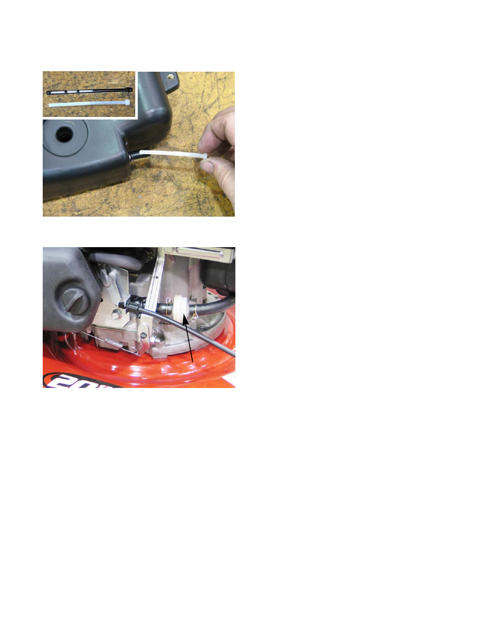 The fuel filter | Cub Cadet MTD 70 Series User Manual | Page 45 / 142