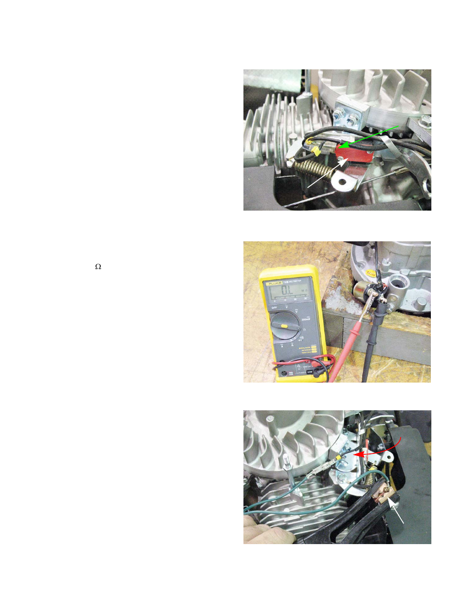 Testing the starter relay | Cub Cadet MTD 70 Series User Manual | Page 86 / 142