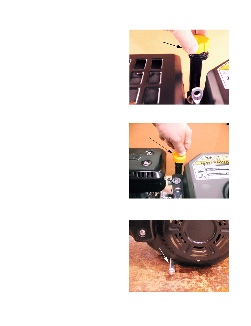 Changing the oil | Cub Cadet MTD 90 Series User Manual | Page 14 / 136