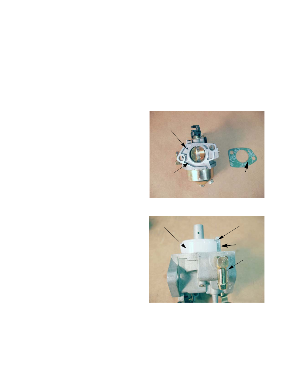 Disassembly and rebuilding of the carburetor | Cub Cadet MTD 90 Series User Manual | Page 58 / 136