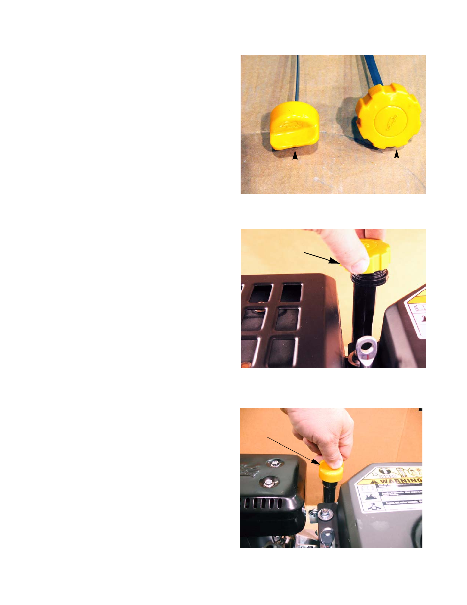 Oil dip stick | Cub Cadet MTD 90 Series User Manual | Page 70 / 136