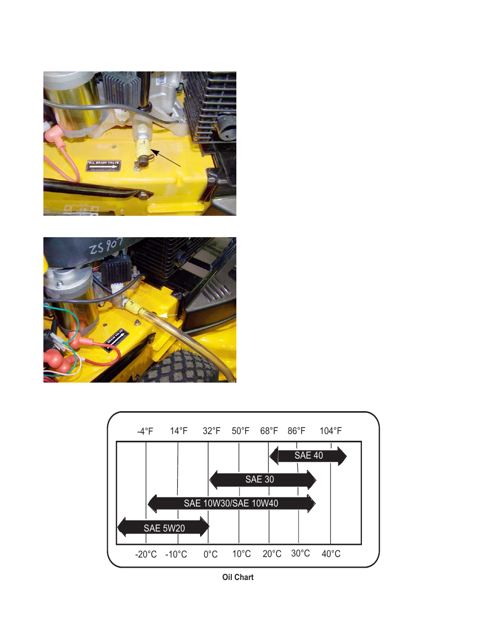 Changing the oil | Cub Cadet MTD P90 Series User Manual | Page 15 / 120