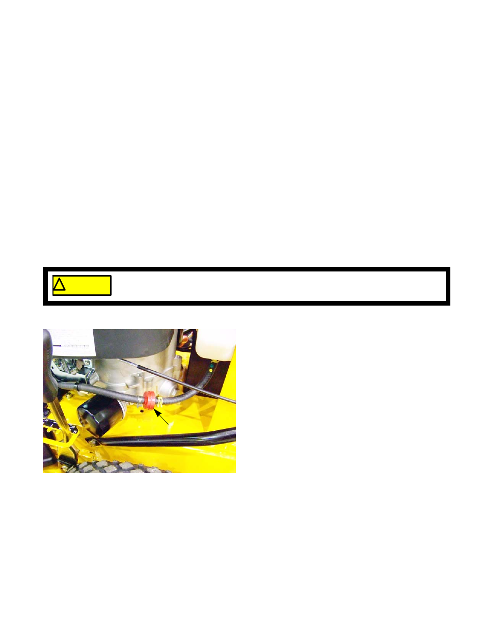Fuel system, Servicing the fuel system, Fuel filter | Fuel system servicing the fuel system fuel filter | Cub Cadet MTD P90 Series User Manual | Page 17 / 120