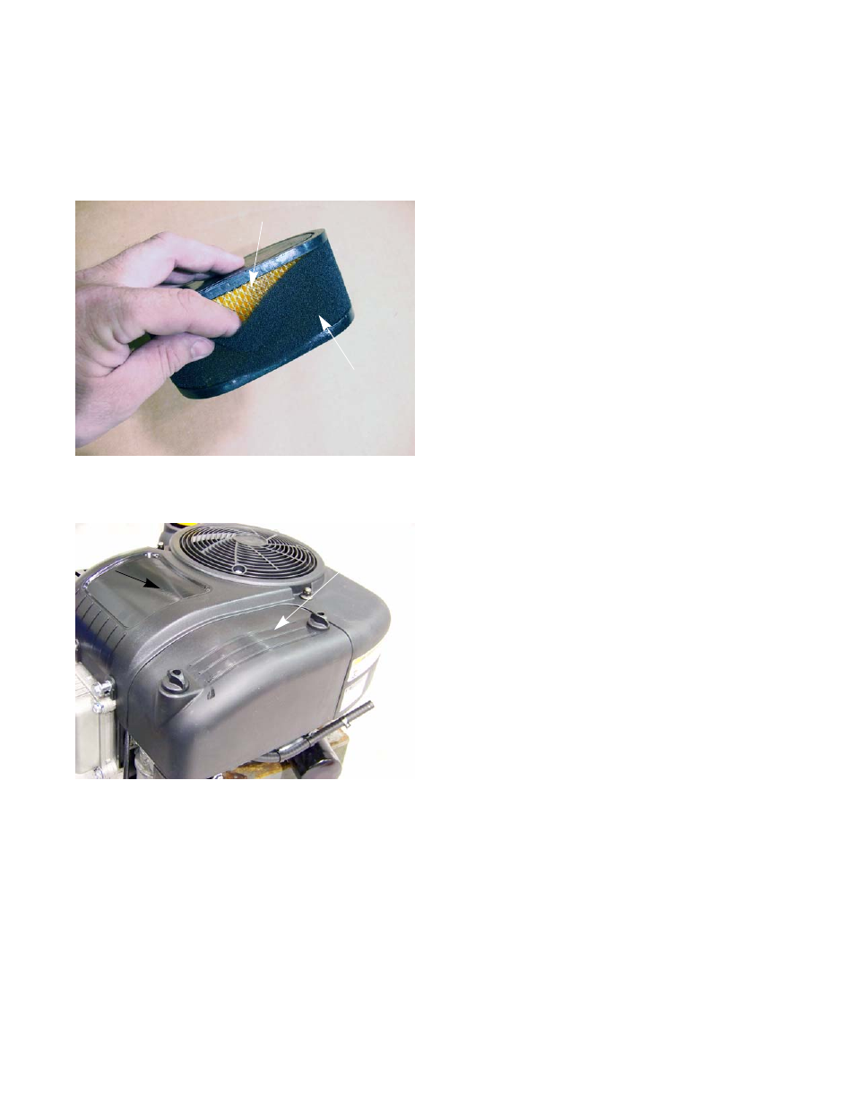 Chapter 3: air intake system, Air filter, Chapter 3: air | Cub Cadet MTD P90 Series User Manual | Page 33 / 120