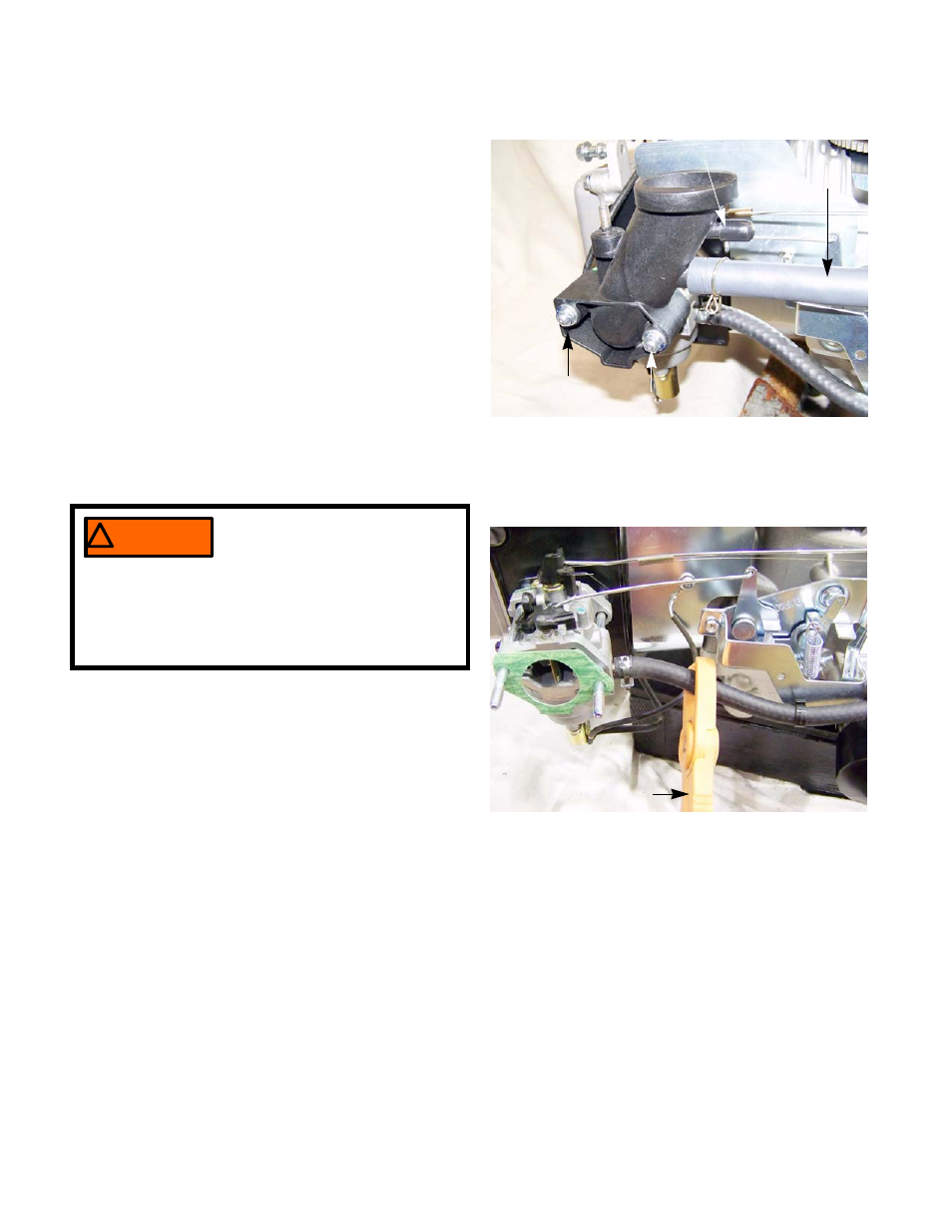 Carburetor and insulator | Cub Cadet MTD P90 Series User Manual | Page 36 / 120