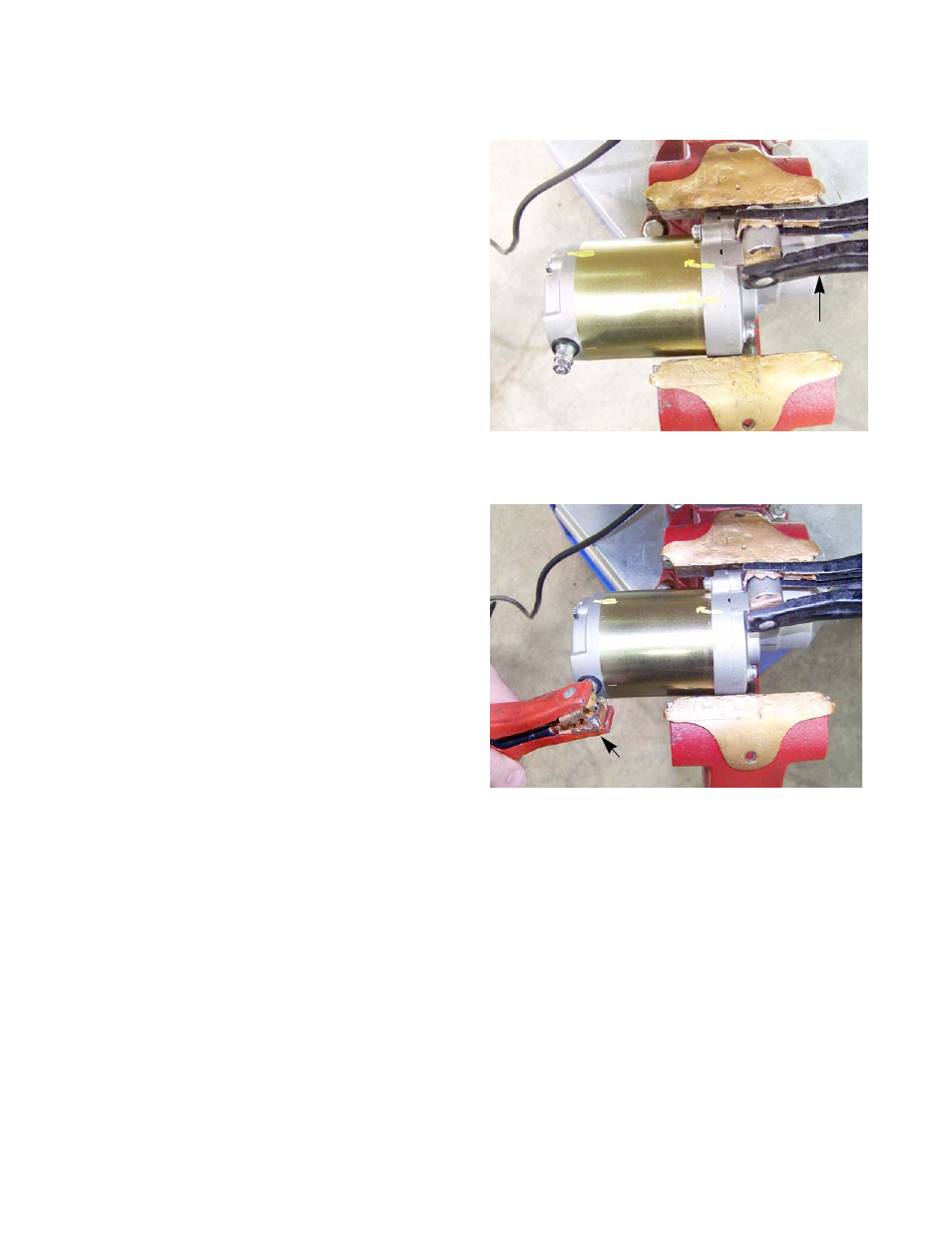 Bench testing the electric starter | Cub Cadet MTD P90 Series User Manual | Page 62 / 120