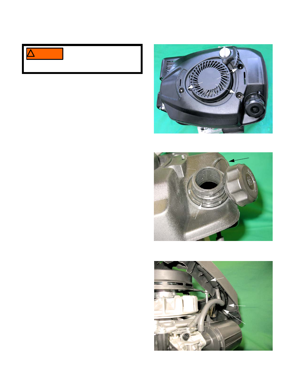 The fuel tank | Cub Cadet MTD P71 Series User Manual | Page 46 / 120