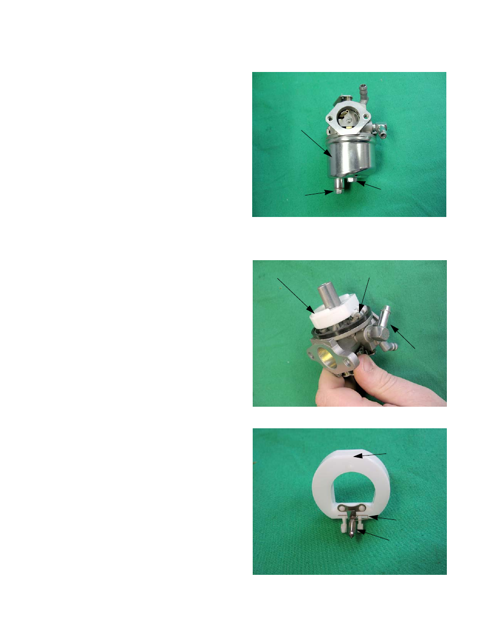 Disassembly and rebuilding the carburetor | Cub Cadet MTD P71 Series User Manual | Page 52 / 120