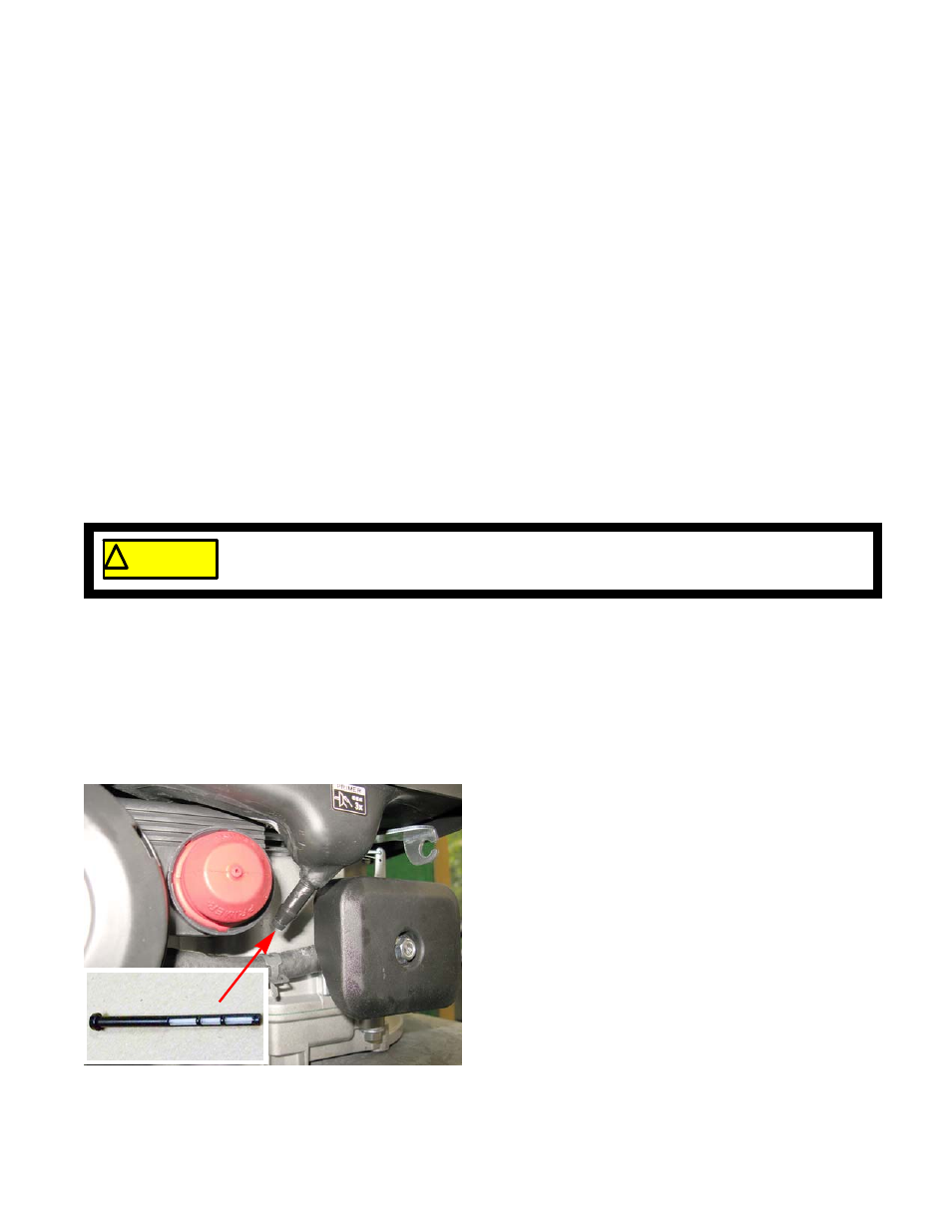 Fuel system, Servicing the fuel system, Fuel filter | System, Servicing the fuel system fuel filter | Cub Cadet T65 Series User Manual | Page 17 / 114