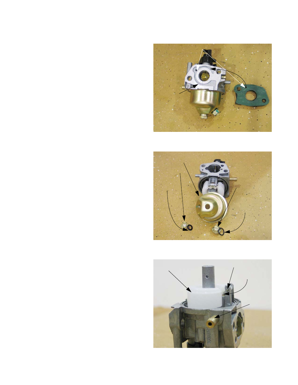 Disassembly and rebuilding the carburetor | Cub Cadet T65 Series User Manual | Page 52 / 114