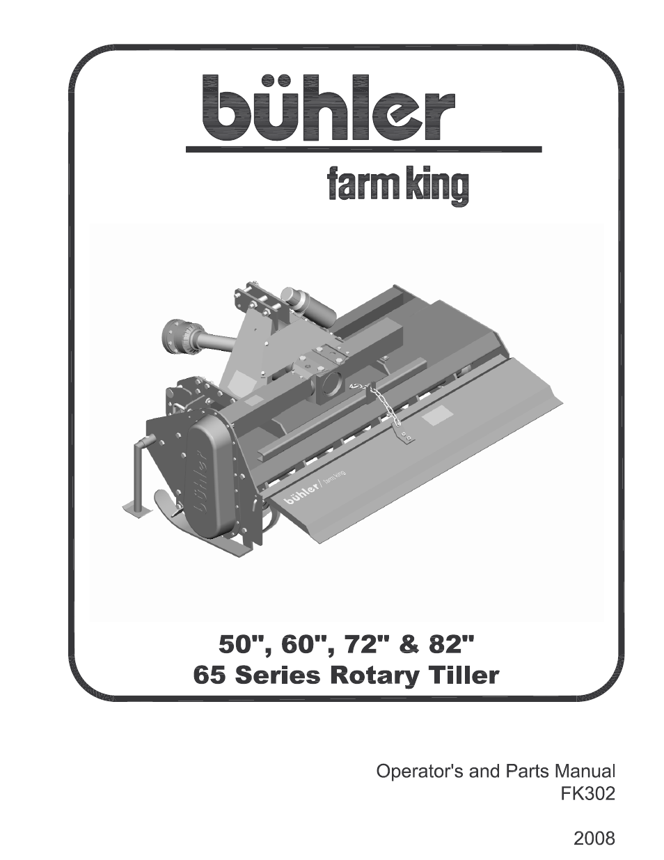 Buhler Farm king FK302 User Manual | 48 pages