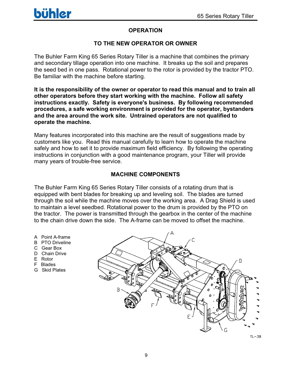 Buhler Farm king FK302 User Manual | Page 13 / 48