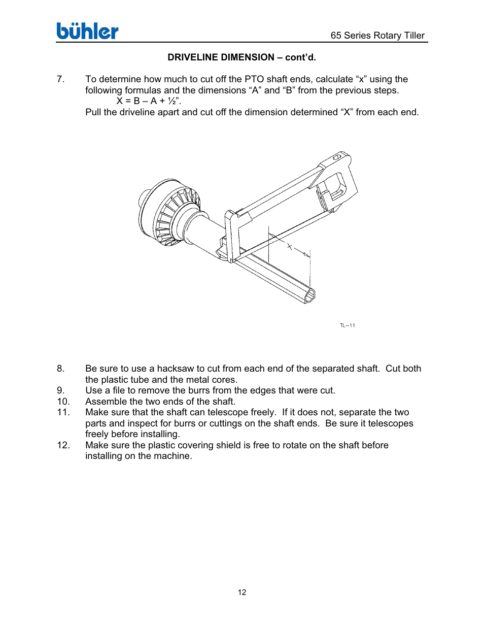 Buhler Farm king FK302 User Manual | Page 16 / 48