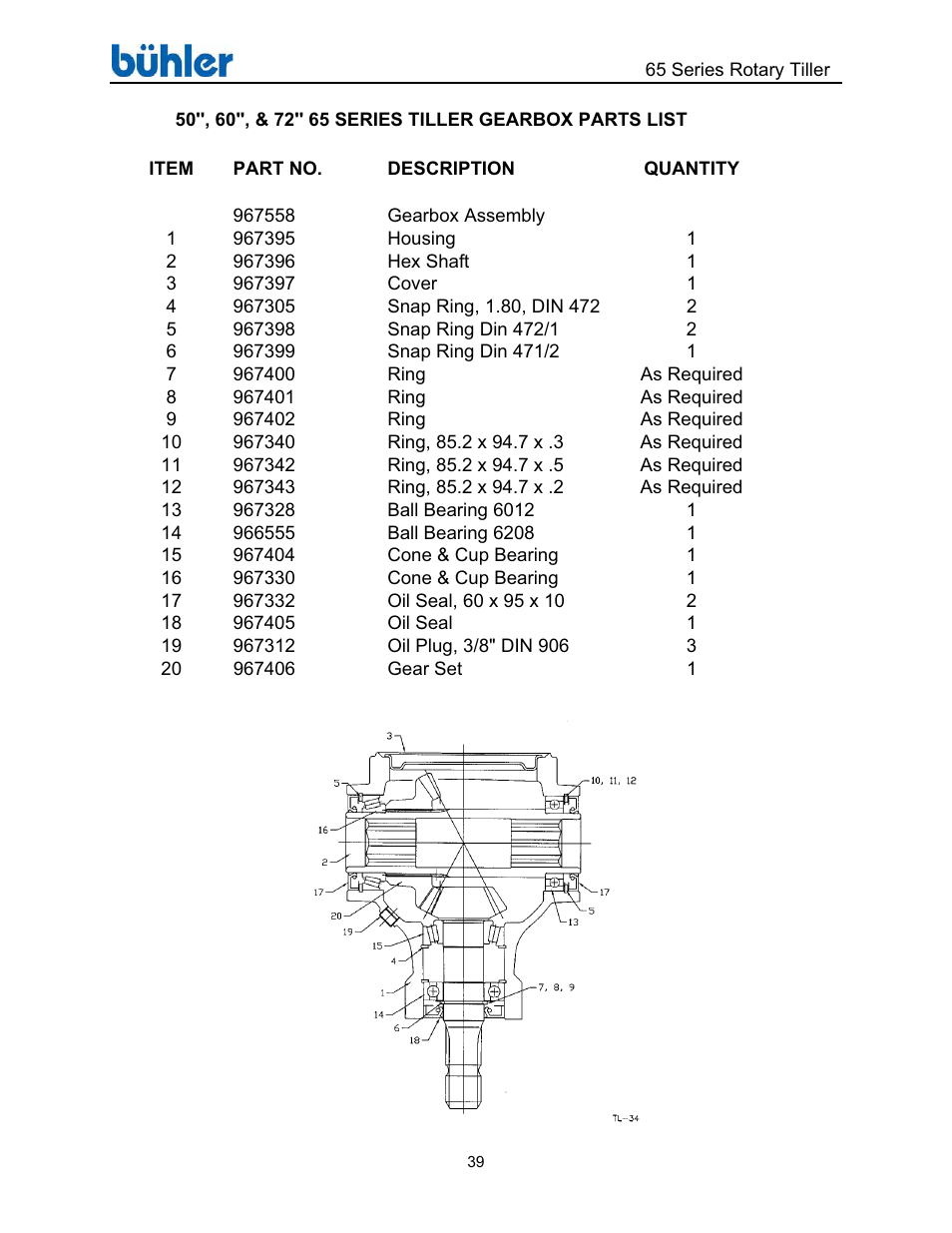 Buhler Farm king FK302 User Manual | Page 43 / 48