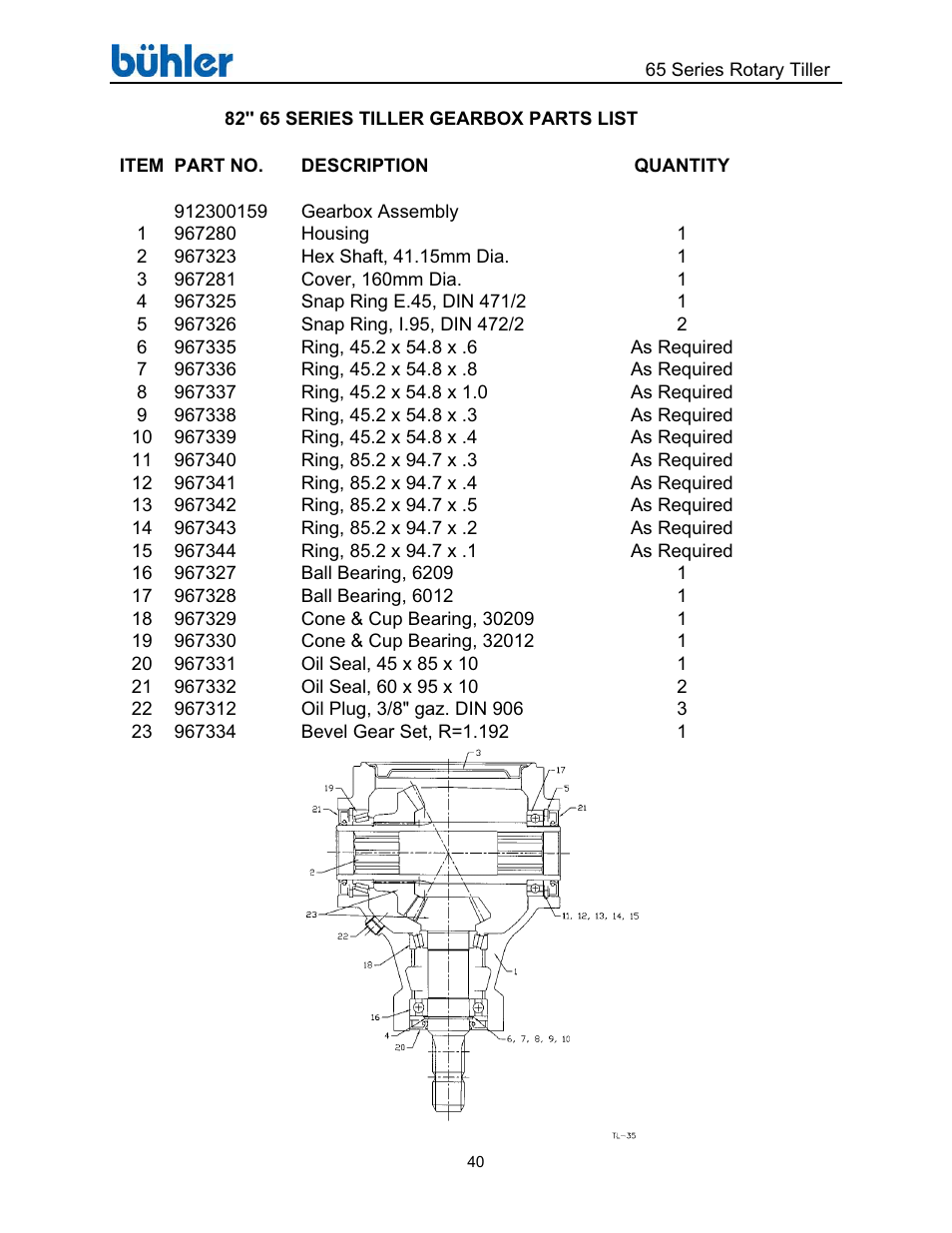 Buhler Farm king FK302 User Manual | Page 44 / 48