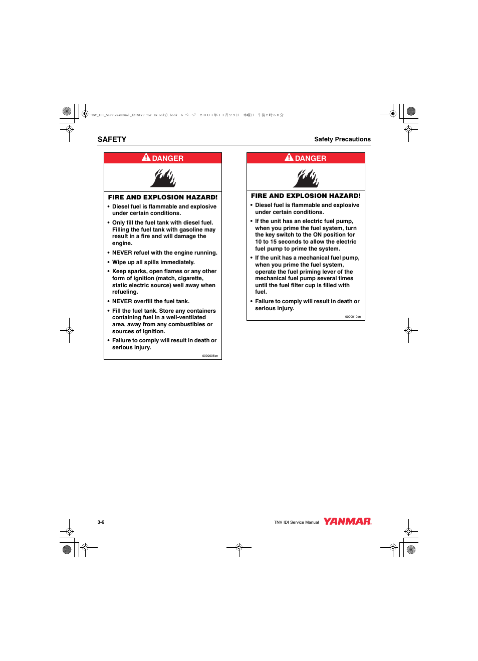 Cub Cadet Yanmar 3TNV72 User Manual | Page 21 / 283