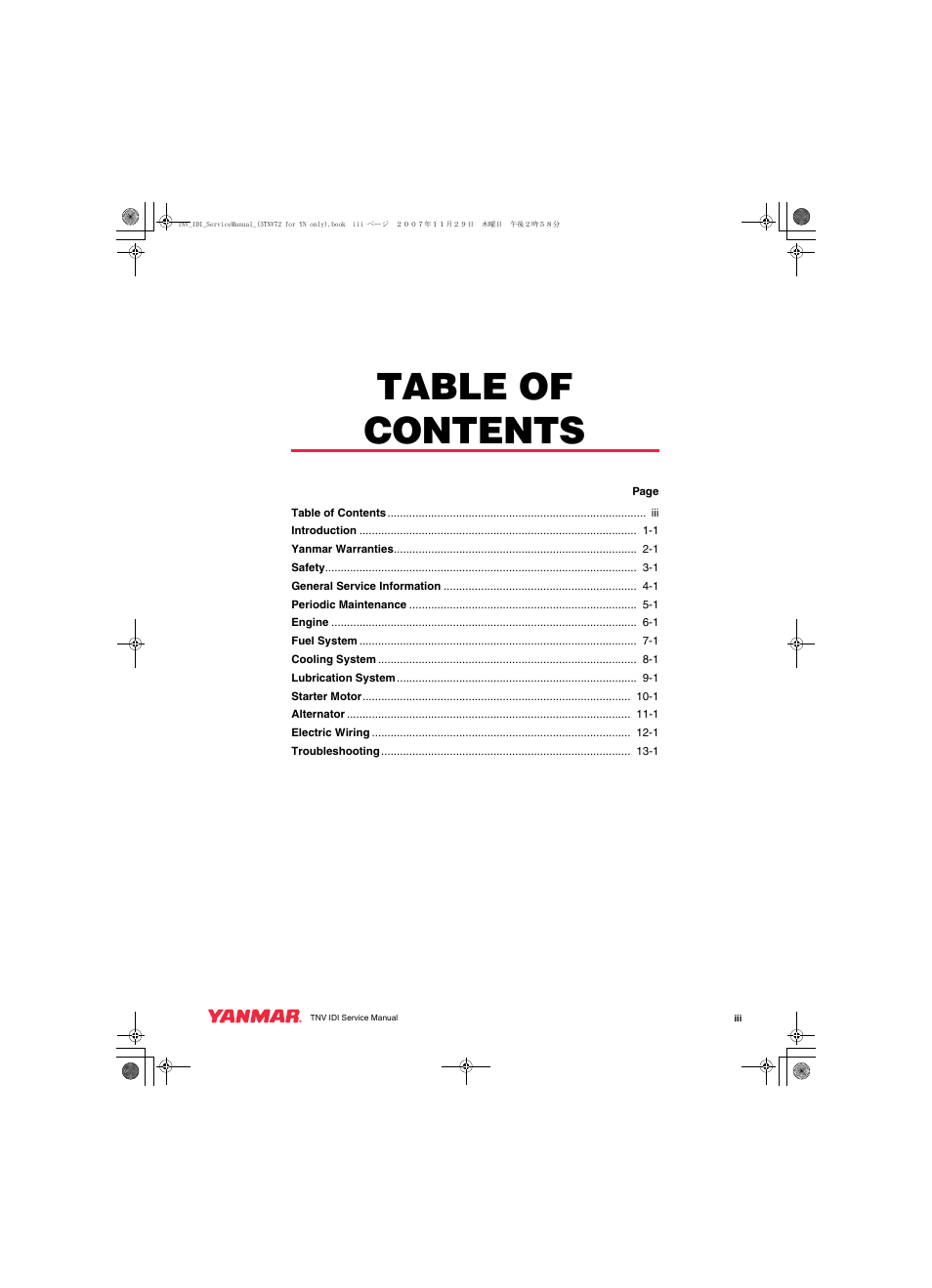 Cub Cadet Yanmar 3TNV72 User Manual | Page 4 / 283