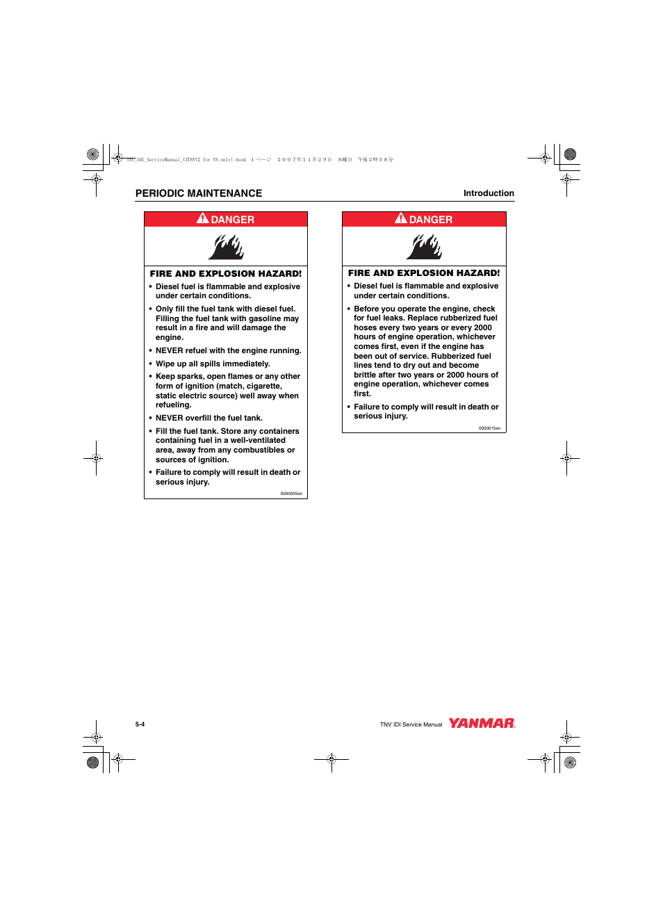 Cub Cadet Yanmar 3TNV72 User Manual | Page 65 / 283