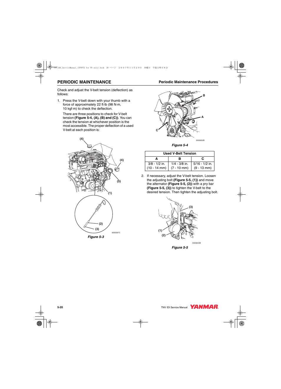 Periodic maintenance | Cub Cadet Yanmar 3TNV72 User Manual | Page 81 / 283