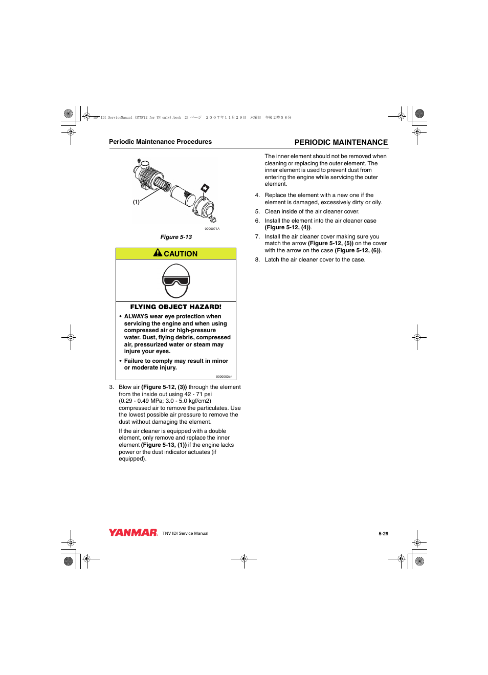 Cub Cadet Yanmar 3TNV72 User Manual | Page 90 / 283