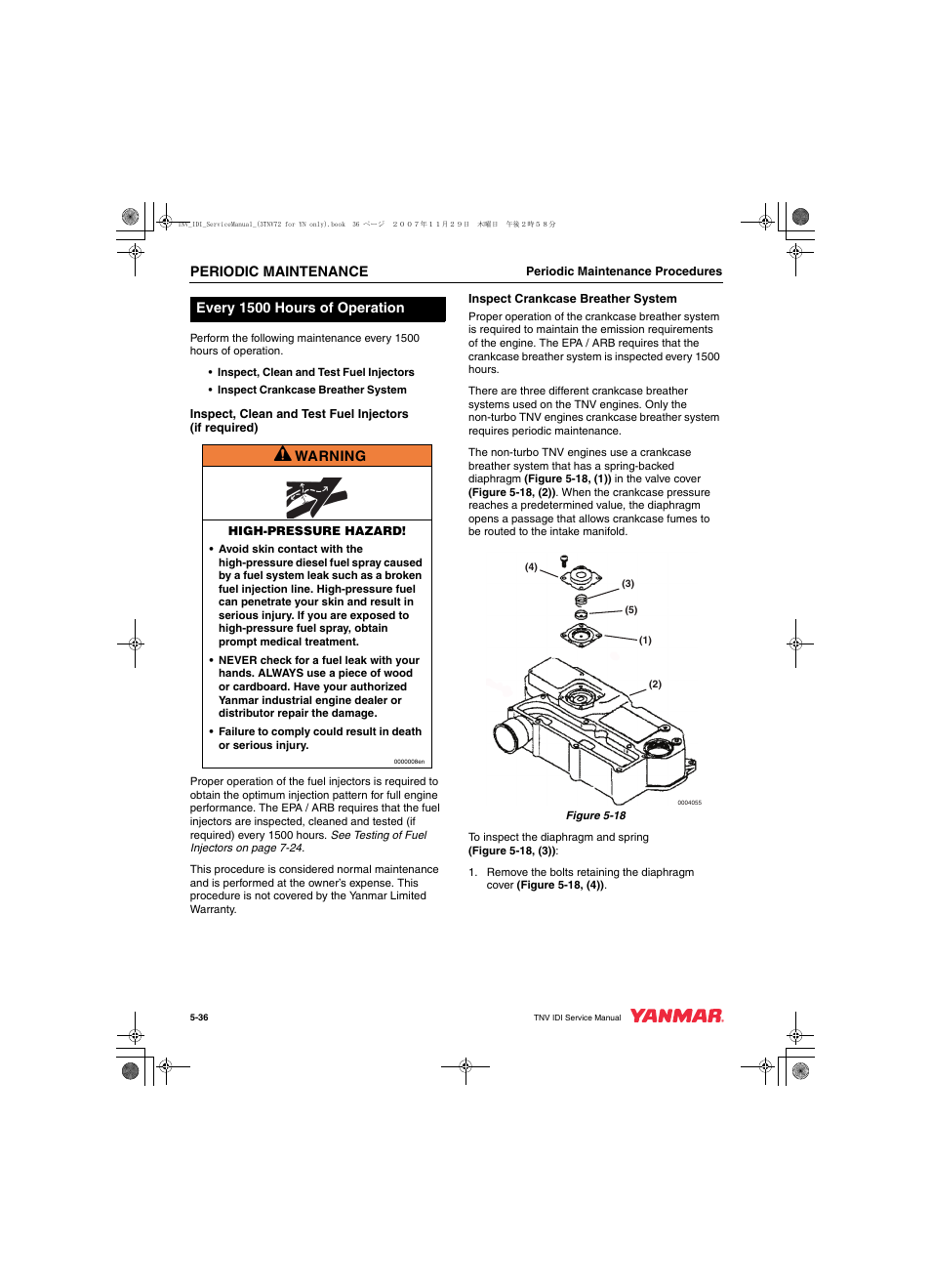 Cub Cadet Yanmar 3TNV72 User Manual | Page 97 / 283