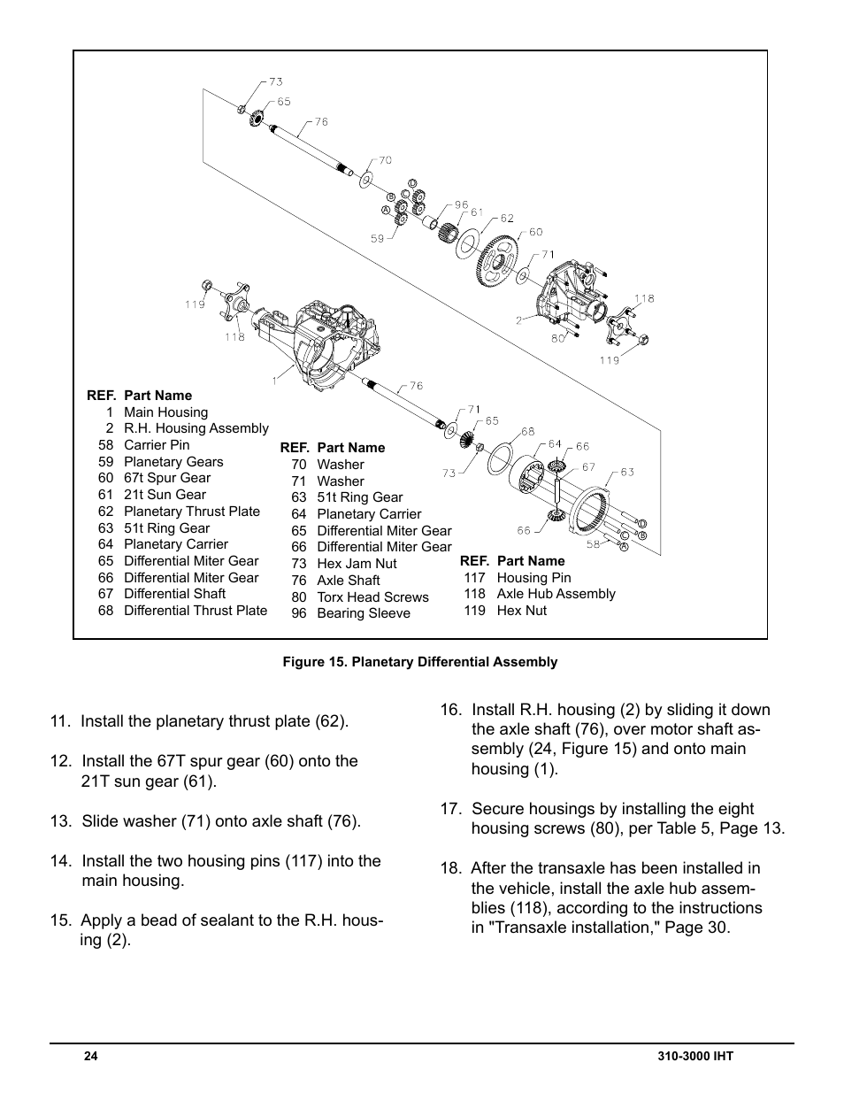 Cub Cadet 310-3000 User Manual | Page 28 / 40
