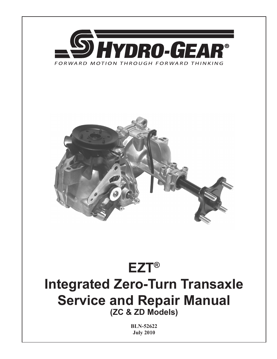 Cub Cadet ZD User Manual | 40 pages