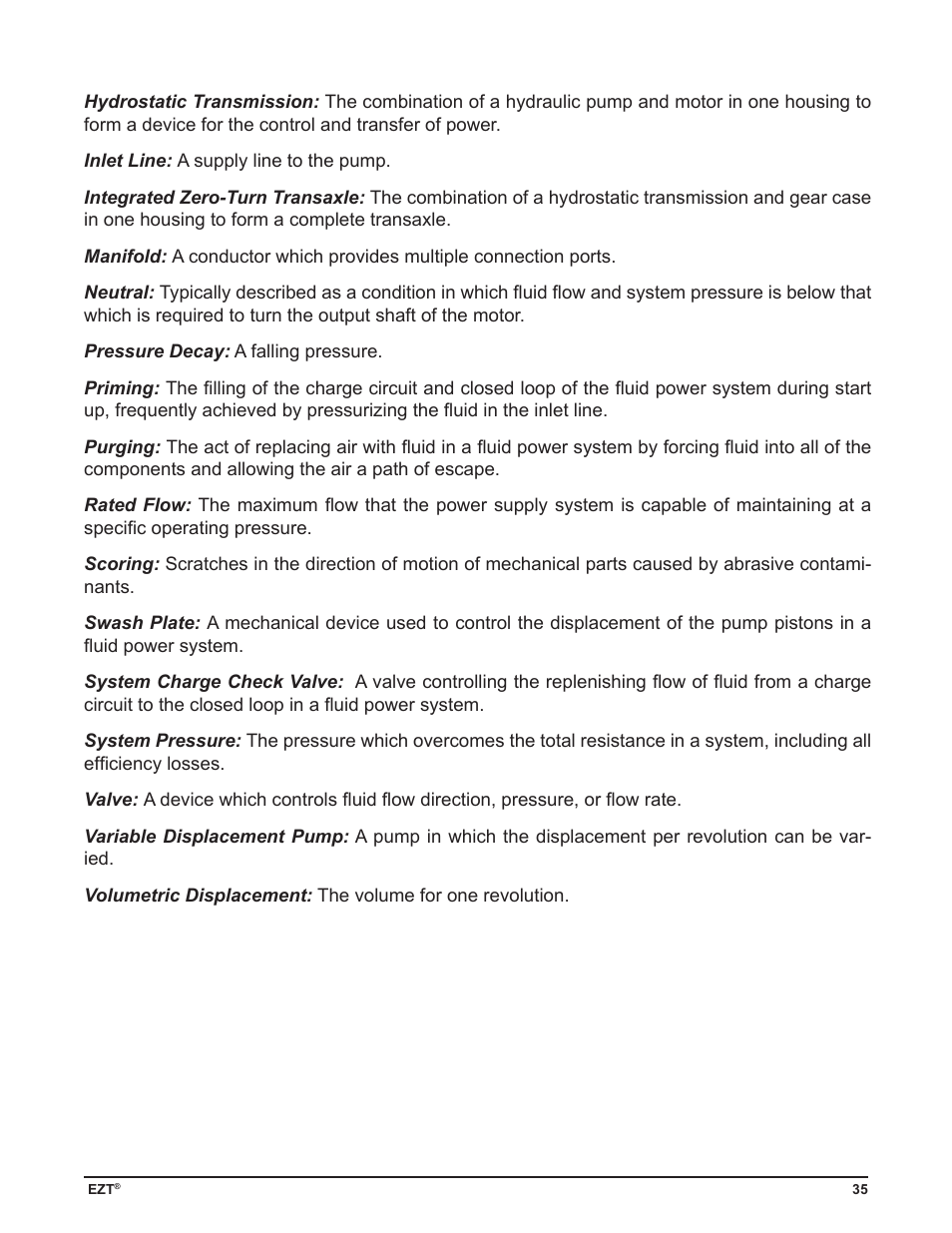 Cub Cadet ZD User Manual | Page 38 / 40